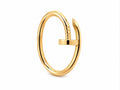 Bague clou d’or 18k, taille 7, 2.34g image 0