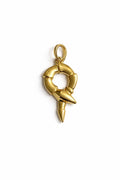 Pendentif serpent d’or 18k, 1.36g image 0