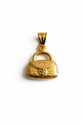 Pendentif  sac d’or 18k, 2.27g image 0