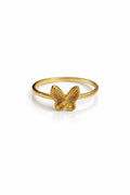 Bague papillon d’or 18k, taille 6.5, 1.44g image 0