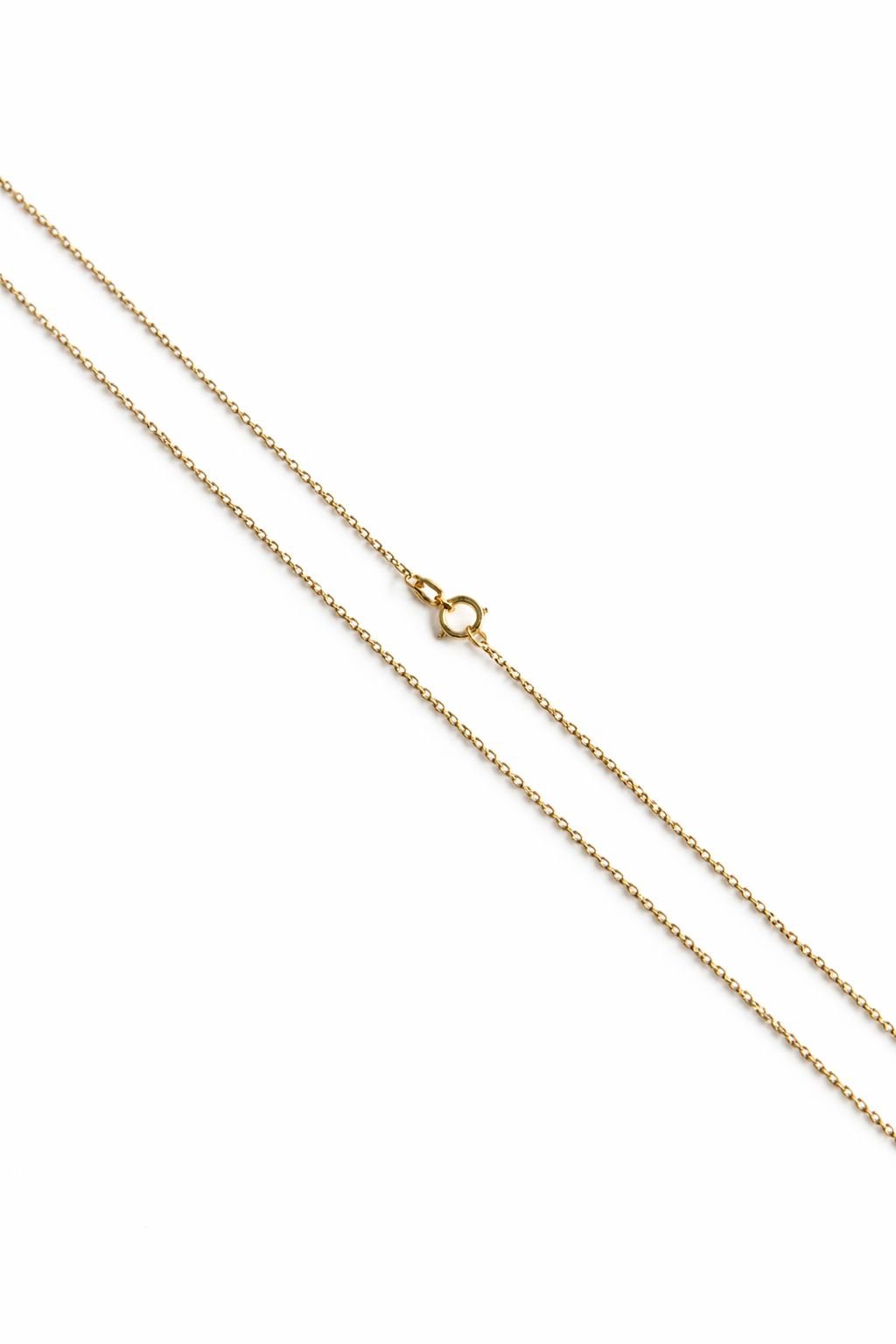 Chaîne forçat d’or 18k, 45cm, 0.61g image 0
