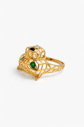 Bague d’or 18k, panthère taille 6, 3.56g image 0