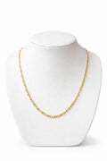 Chaîne d’or 18k, style hardware, 45cm, 6.02g image 0